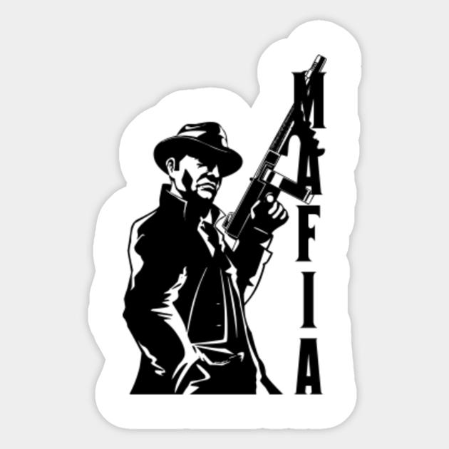 Mafia Mafia Sticker TeePublic